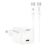 RECCI RC106E GaN PD25W USB-C Charger with Fast Charge Data Cable
