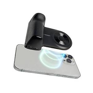 Veger W0569 SnapCam 5000mAh Wireless Charging Power Bank with Bluetooth Camera Controller-Black