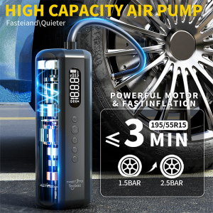TCCBAC TC-AP-B03 - Car Pump 5200mAh 150PSI Air flow 16 L/MIN