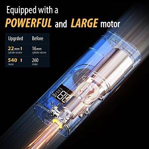 TCCBAC TC-AP01 Τρόμπα Αυτοκινήτου 150PSI Επαναφορτιζόμενη 12V