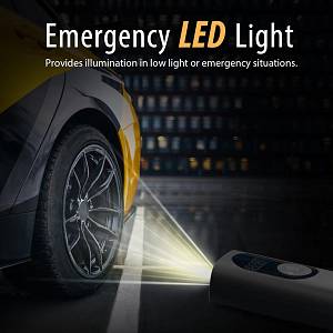 TCCBAC TC-AP01 Τρόμπα Αυτοκινήτου 150PSI Επαναφορτιζόμενη 12V