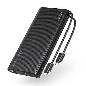Veger TC130 Power Bank 25000mAh 130W με Θύρα USB-A και Θύρα USB-C Power Delivery Μαύρο
