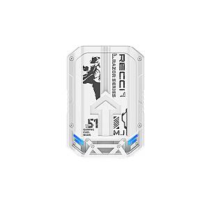 Recci REP-W51 Razor Earbud Bluetooth Handsfree Earphones with Charging Case White
