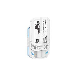 Recci REP-W51 Razor Earbud Bluetooth Handsfree Earphones with Charging Case White