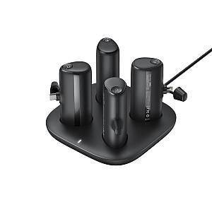Veger W007 Charging Station 4x5000mAh (2 lightning+2 Type-c) Power Bank Μαύρο