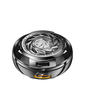 Recci REP-W56 Angle-Wing Necklace In-ear Bluetooth Handsfree Earphones with Charging Case Silver