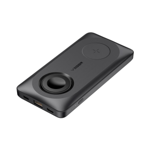 Veger W1156 MagMulti Wireless MagSafe Power Bank 10000mAh 15W with USB-A Port and USB-C Port Black