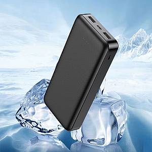Veger A20 (VP2015) Power Bank 20000mAh με 2 Θύρες USB-A Μαύρο