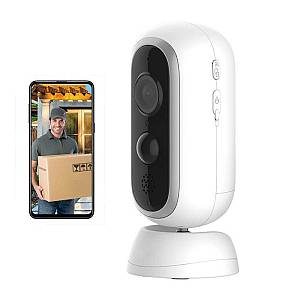 AJCLOUD 626JD3 801RTC IP Κάμερα Παρακολούθησης Wi-Fi Full HD 1080p Μπαταρίας με Αμφίδρομη Επικοινωνία