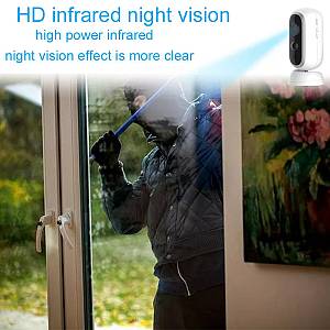 AJCLOUD 626JD3 801RTC IP Κάμερα Παρακολούθησης Wi-Fi Full HD 1080p Μπαταρίας με Αμφίδρομη Επικοινωνία
