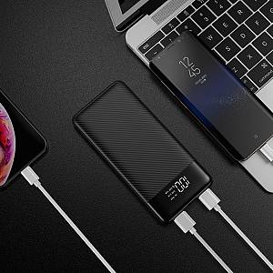 Veger L11 Power Bank 10000mAh με Θύρα USB-A και Θύρα USB-C Μαύρο