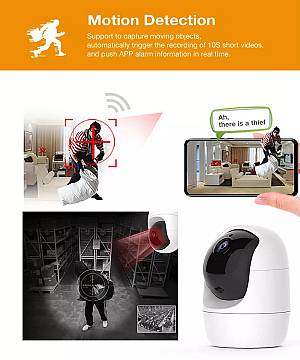 AJCLOUD 638JD3 IP Κάμερα Παρακολούθησης Wi-Fi U/traHD+ 3MP με Αμφίδρομη Επικοινωνία