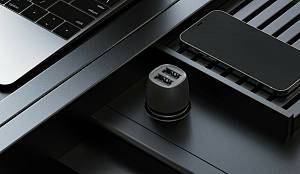 Veger CC316- Φορτιστής Αυτοκινήτου 17W με 2 Θύρες Usb 2A - Μαύρο