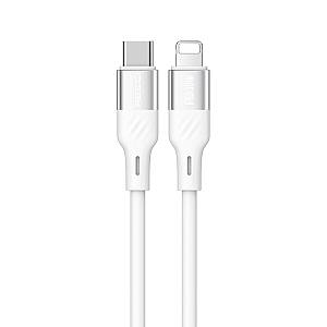 RECCI RS22CL - PD30W Fast Charging Excellence Silicone C To Lightning  Data Cable 1.5M - White