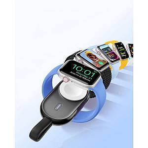Veger W0102 1200mAh 2.5W Mini Portable Wireless Magnetic Wearable Charger Apple Watch