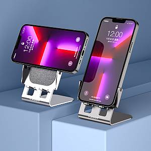 Veger Y53 Βάση Αλουμινίου Ασύρματης Φόρτισης Qi - 15W - Grey