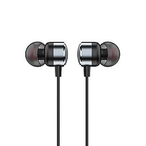 RECCI REP-L38 - Metal Wired Earphone In-ear Design - Silver Gray