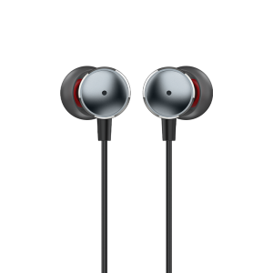 RECCI REP-L38 - Metal Wired Earphone In-ear Design - Silver Gray
