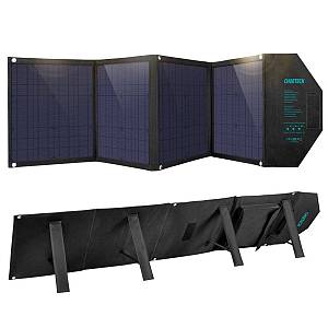 Choetech SC007 Foldable Solar Charger for Portable Devices 80W 18V with USB connection