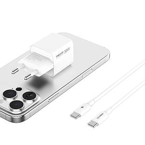 RECCI RC112E GaN PD30W USB-C Charger with Fast Charge Data Cable
