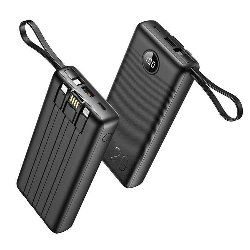 Veger C20 Power Bank 20000mAh με Θύρα USB-A και Θύρα USB-C Μαύρο