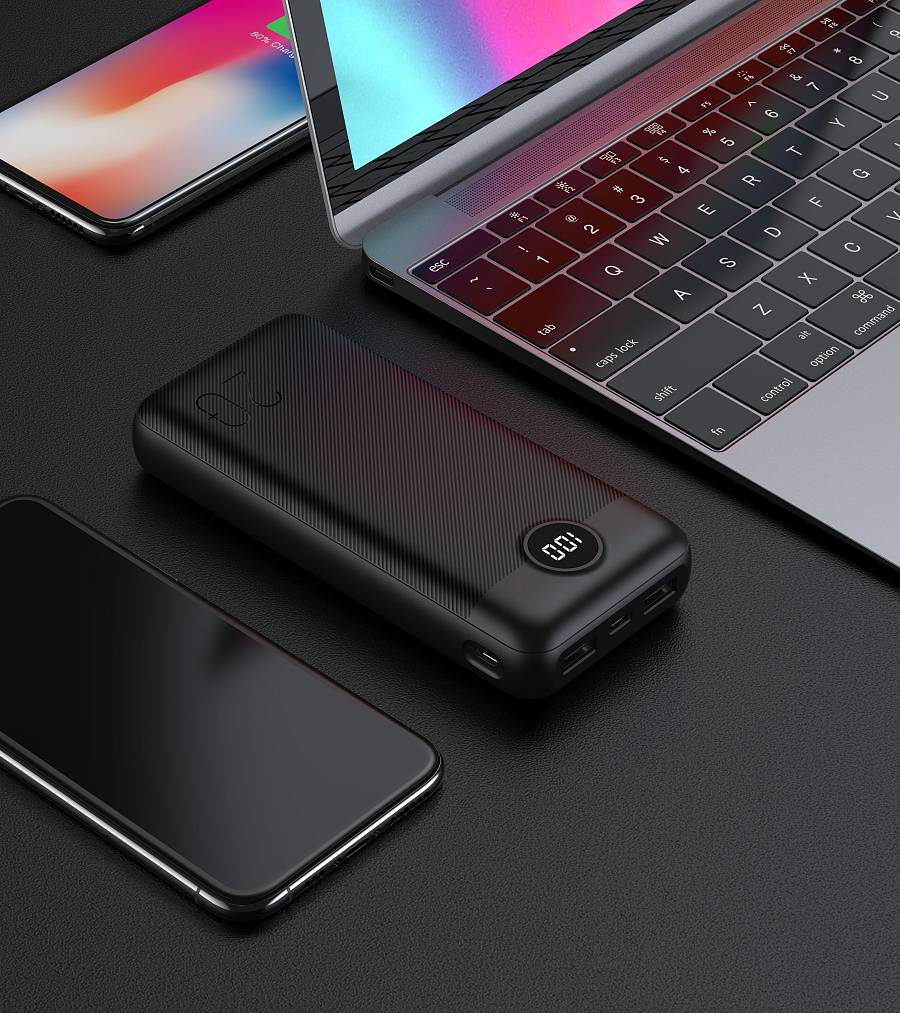 Veger L20S Power Bank 20000mAh 20W με 2 Θύρες USB-A