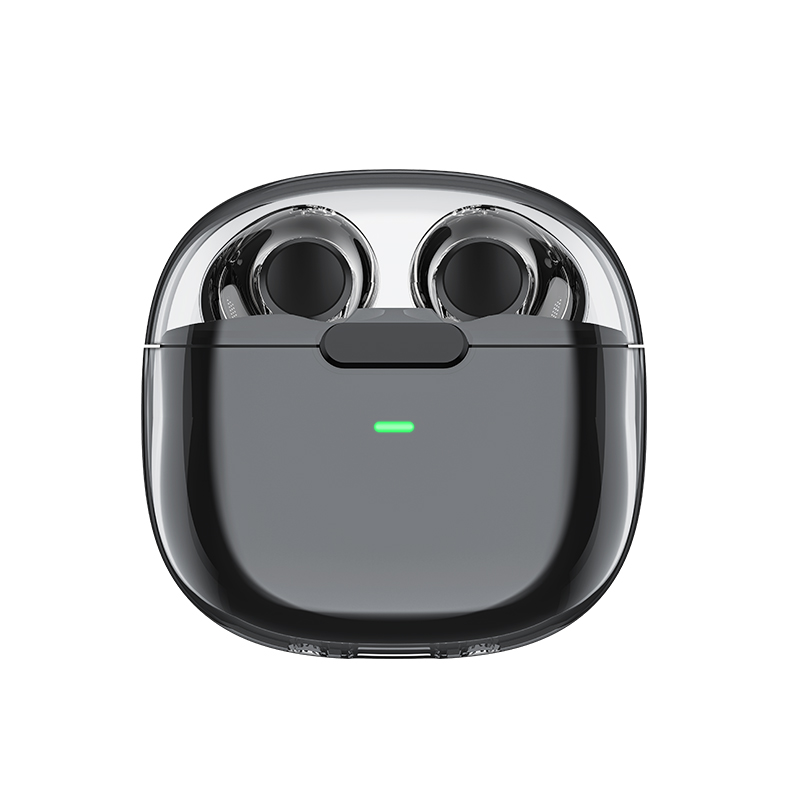 Recci REP-W50 Amber In-ear Bluetooth Handsfree Earphones with Charging Case Black