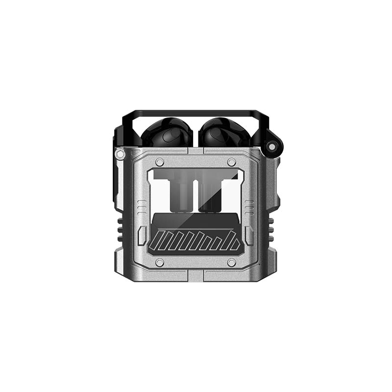 Recci REP-W36 Wandering Planet Earbud Bluetooth Handsfree Earphones with Charging Case Gray