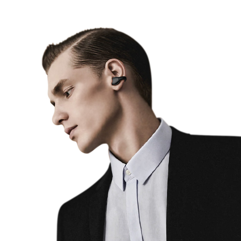 Recci REP-W66 Dynamic In-ear Bluetooth Handsfree Earphones with Charging Case Black