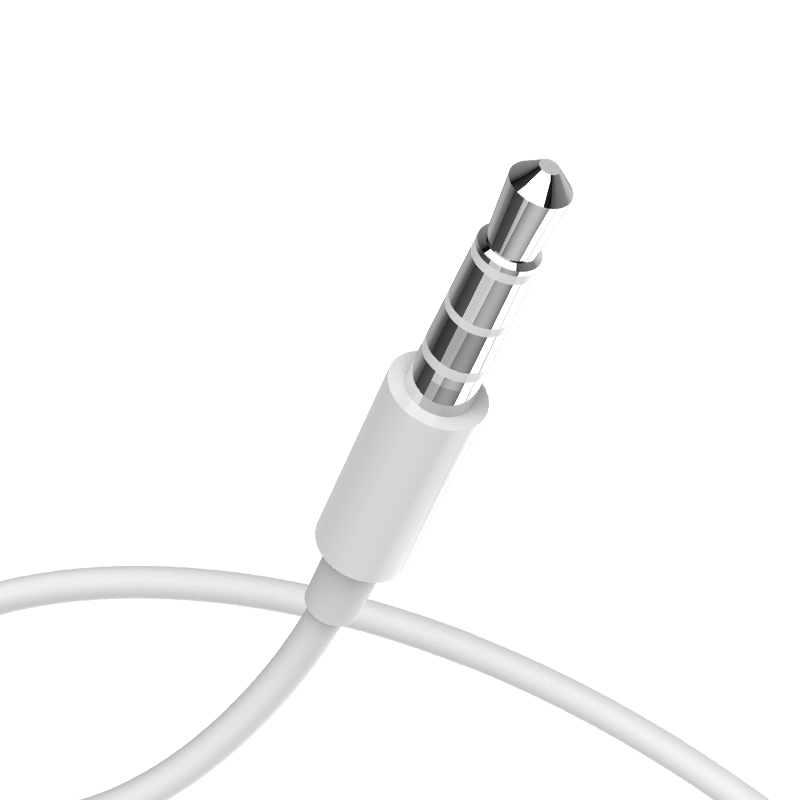 Recci Rep-l07 In-ear Handsfree Headphones with Connector 3.5mm White