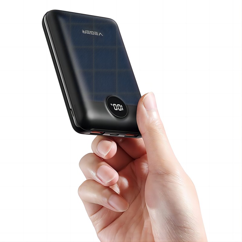 Veger S20 Power Bank 20000mAh 20W με 2 Θύρες USB-A και Θύρα USB-C Power Delivery / Quick Charge 3.0 Μαύρο