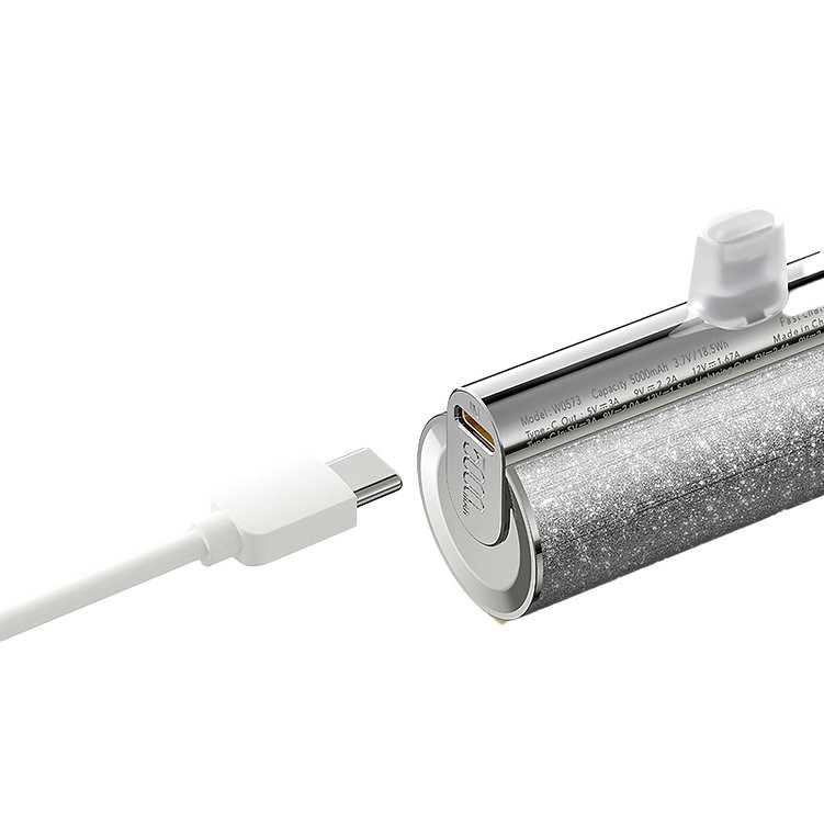 Veger W0573P Lipstick-Lightning Power Bank 5000mAh 12W