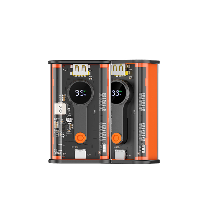Recci RBP-P35 Mars Series Power Bank 10000mAh 22.5W με Θύρα USB-A και Θύρα USB-C Power Delivery Μαύρο