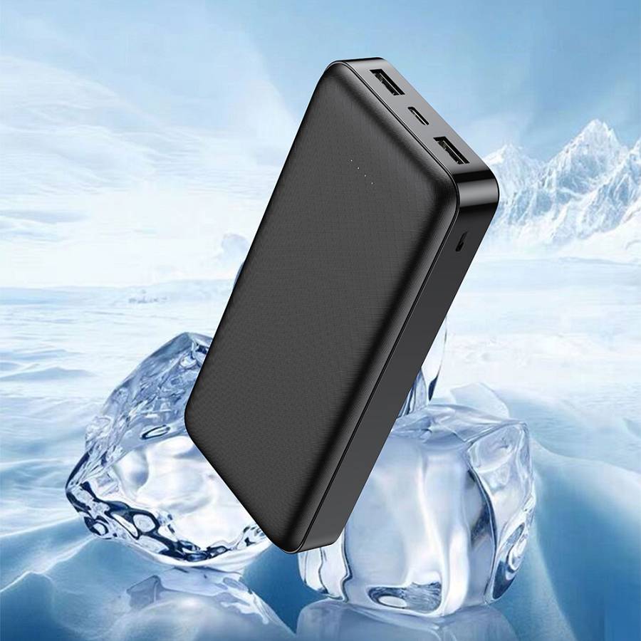 Veger A20 (VP2015) Power Bank 20000mAh με 2 Θύρες USB-A Μαύρο