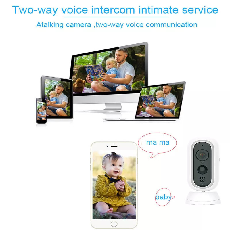 AJCLOUD 626JD3 801RTC IP Κάμερα Παρακολούθησης Wi-Fi Full HD 1080p Μπαταρίας με Αμφίδρομη Επικοινωνία