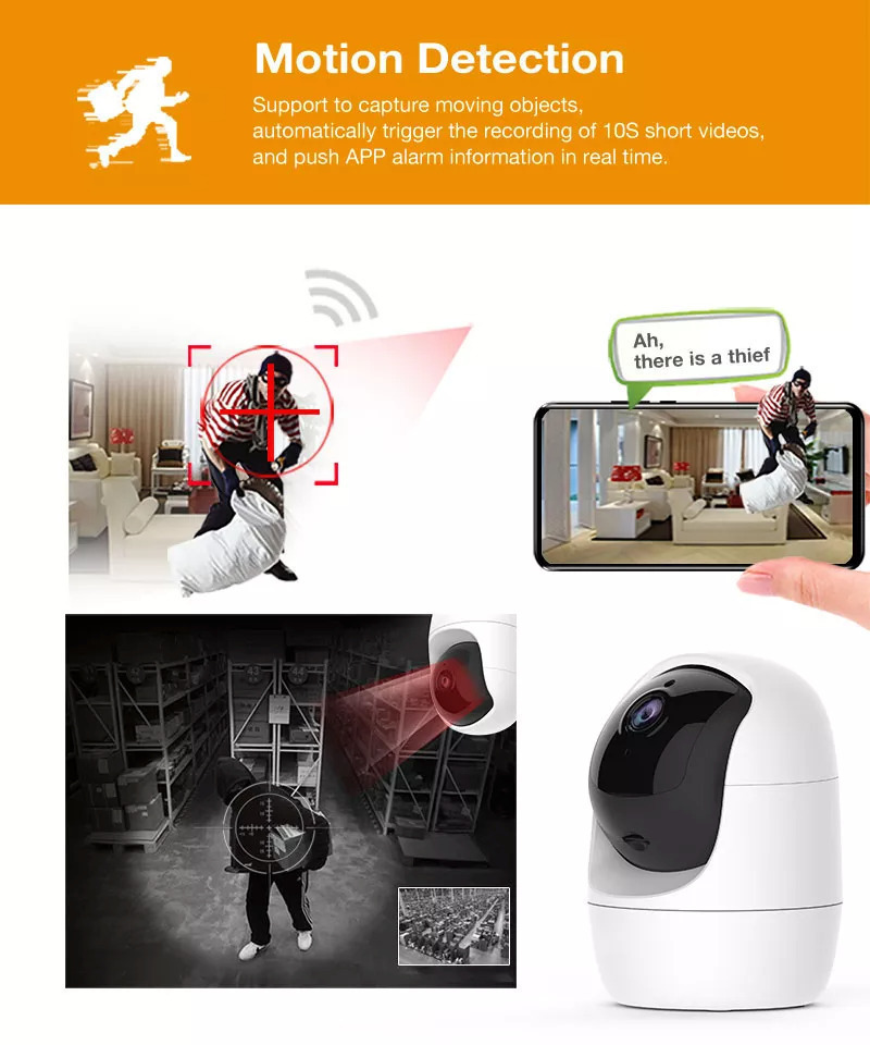 AJCLOUD 638JD3 IP Κάμερα Παρακολούθησης Wi-Fi U/traHD+ 3MP με Αμφίδρομη Επικοινωνία