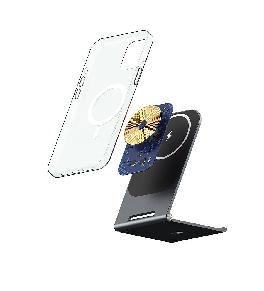 Veger Y56 - 15W magnetic wireless charger for all phones supporting the QI standard