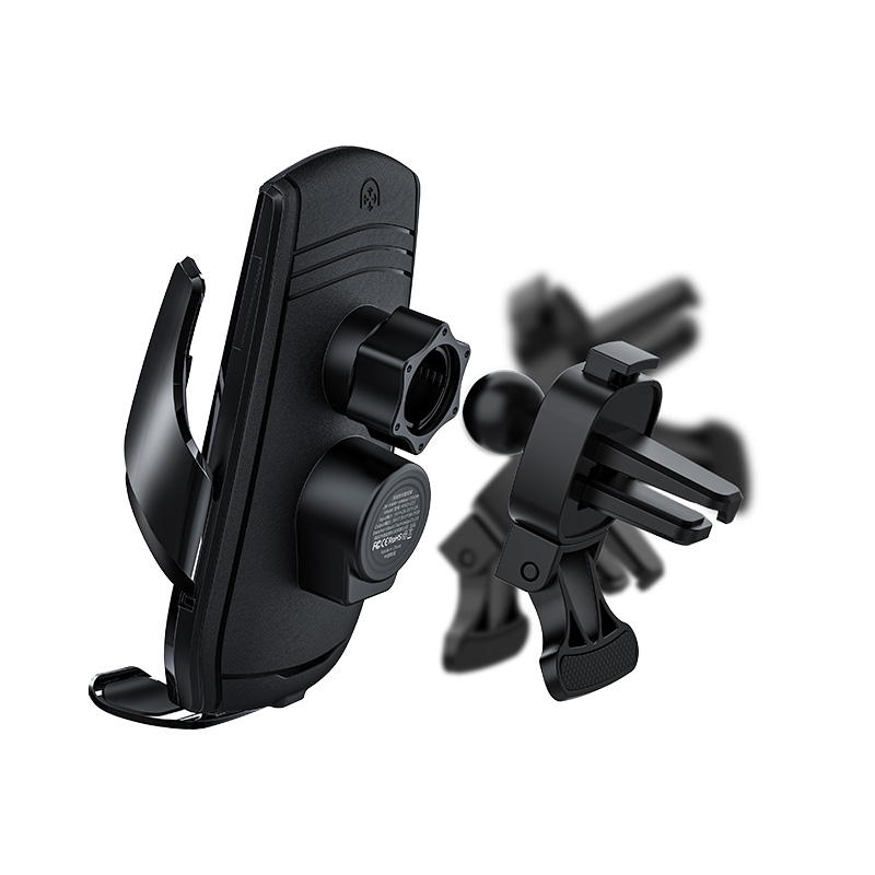 RECCI RHO-C27 -  Wireless Charging Car Holder 15W - BLACK