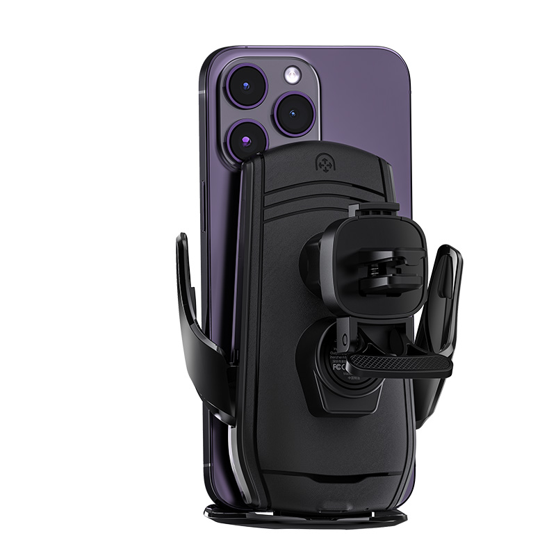 RECCI RHO-C27 -  Wireless Charging Car Holder 15W - BLACK