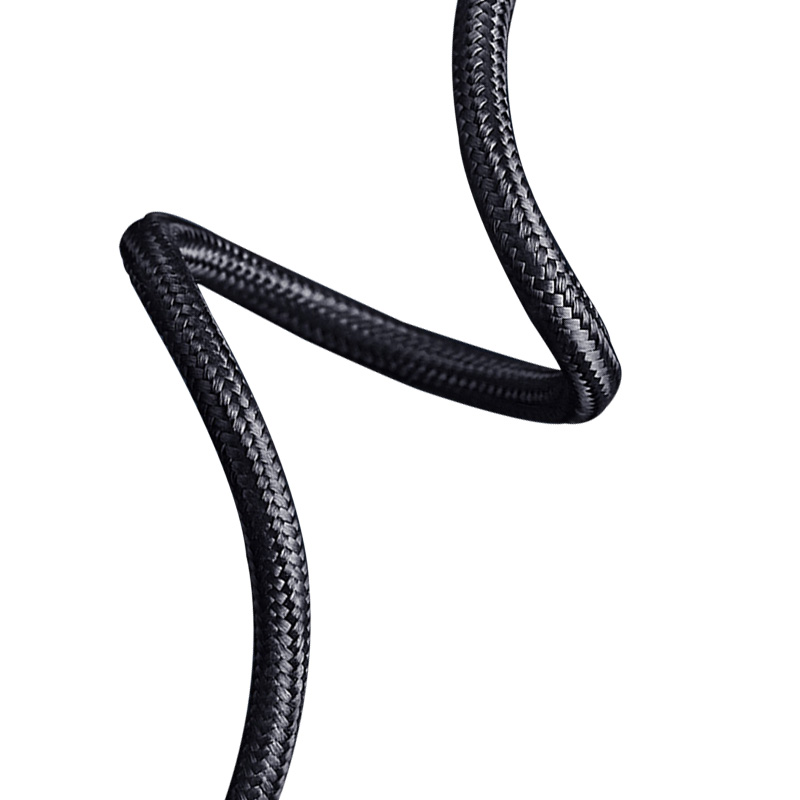 Recci RTC-T16 Cable 2-in-1 USB-C & Lightning 1.2M - Black