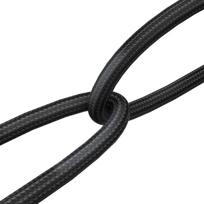 RECCI RS42CL - PD30W Lamp Sisplay Fast Charging Type-C to Lightning Data Cable 1.5M - Black
