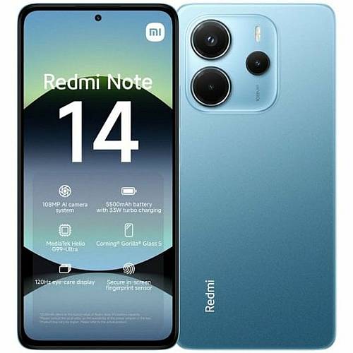 Xiaomi Redmi Note 14 4G Dual SIM (8GB/256GB) Midnight Black