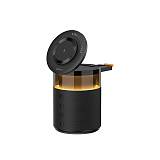 Recci RCW-51 Wireless Charging Stand with Ambient Lighting and Bluetooth Speaker-Black